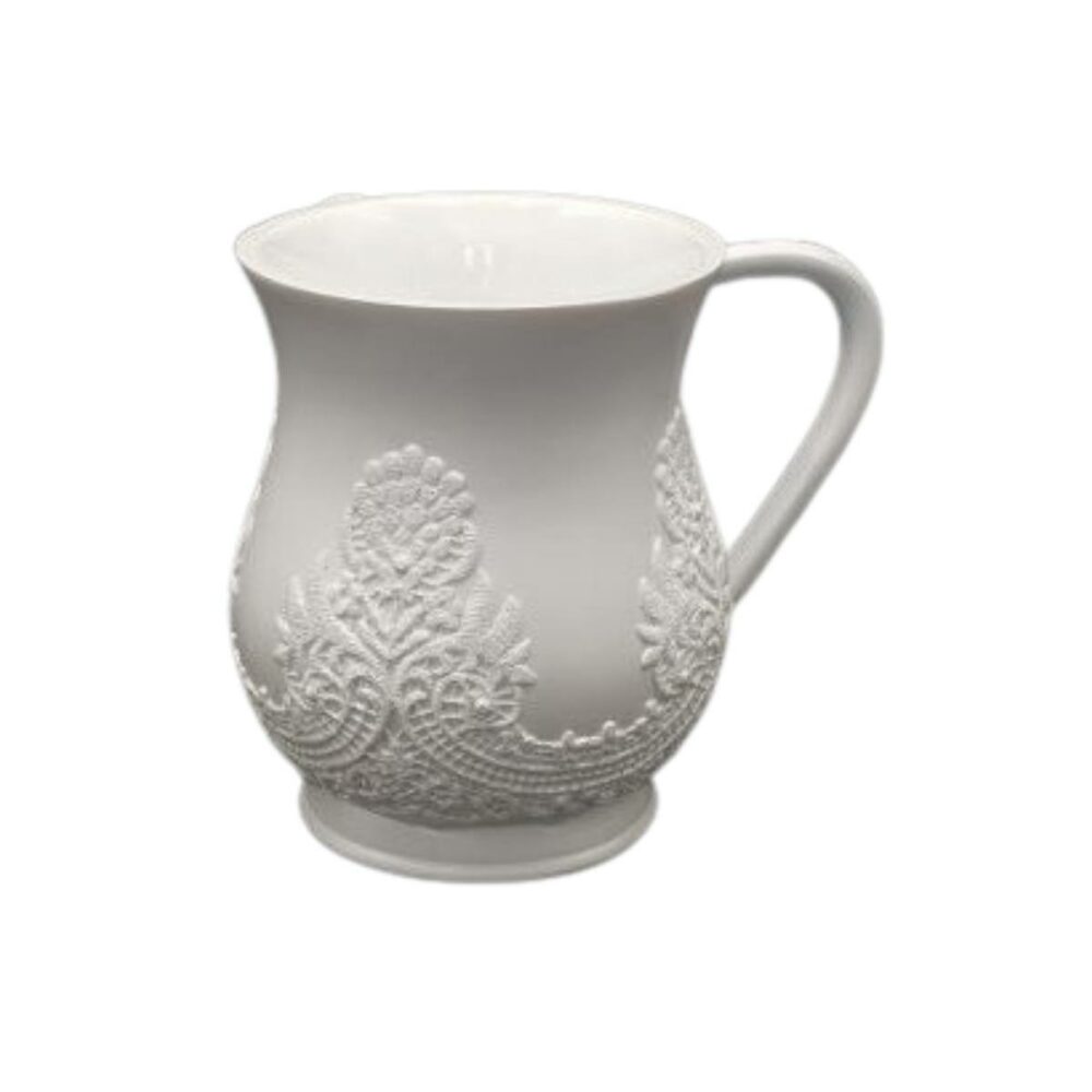 נטלה אקריליק לבנה תחרה