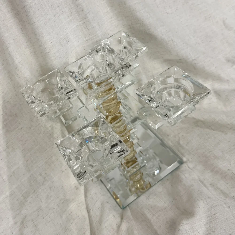 פמוט חמישיה קנים זהב